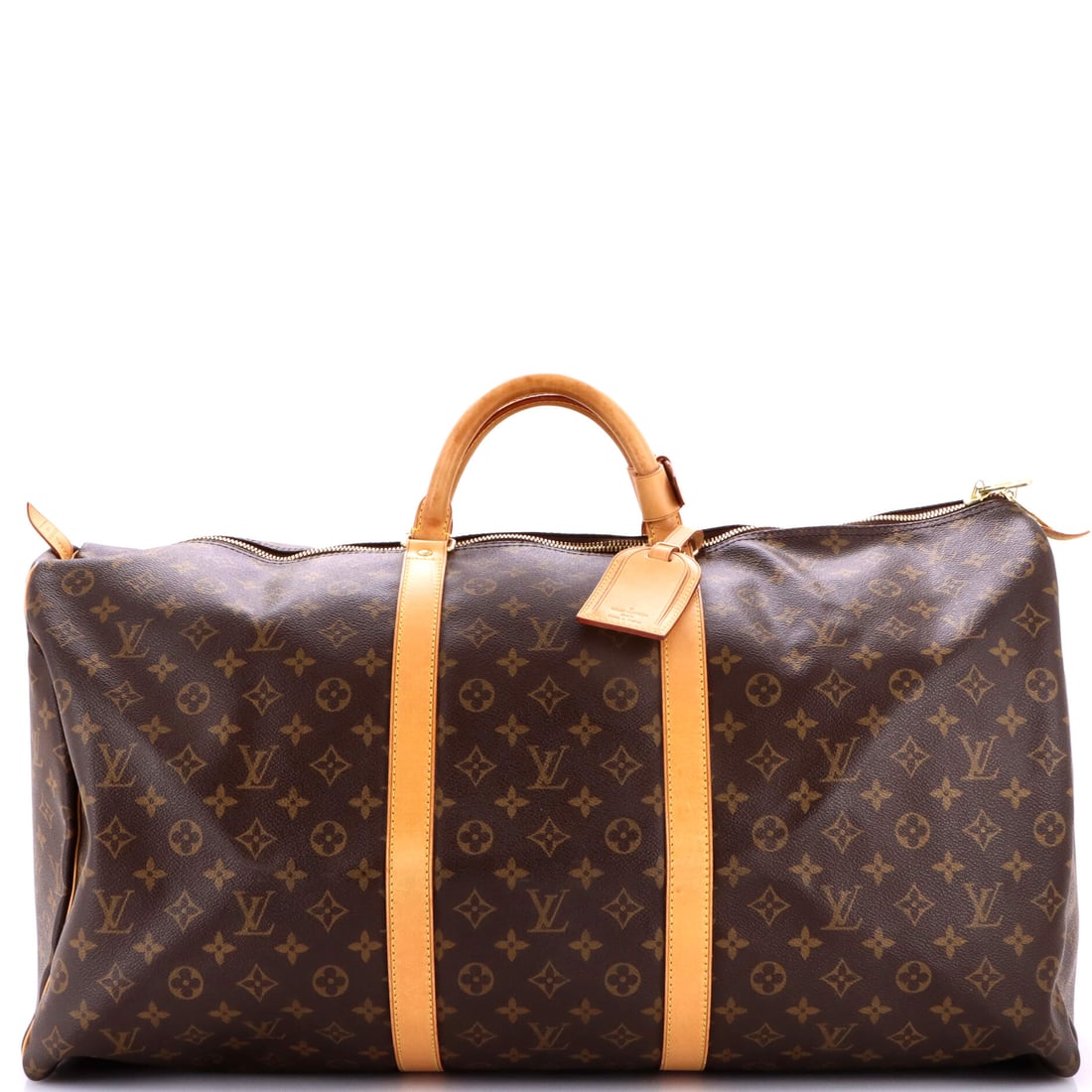 Louis Vuitton Speedy Handbag Monogram Canvas 35: Monogram coated canvas gives this Louis Vuitton Speedy handbag its surface character. The piece measures about 14 x 9 x 7 in. Authenticity comes guaranteed, as with every Maison de Beaubigonne lot. Wi