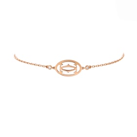 Chanel Double CC Chain Choker Necklace Metal with Leather and Crystals