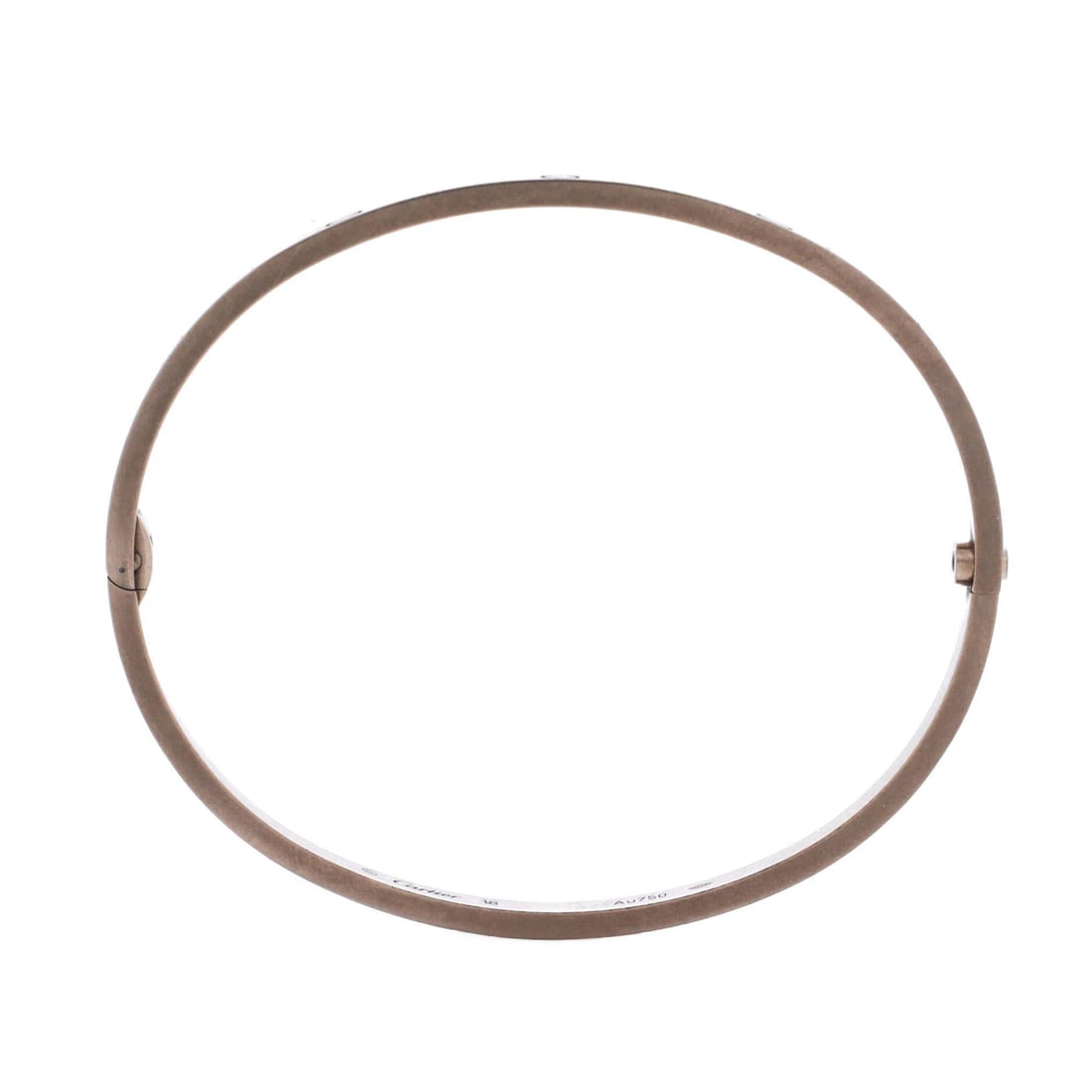 Cartier Love Bracelet 18K White Gold Small (1 of 7)