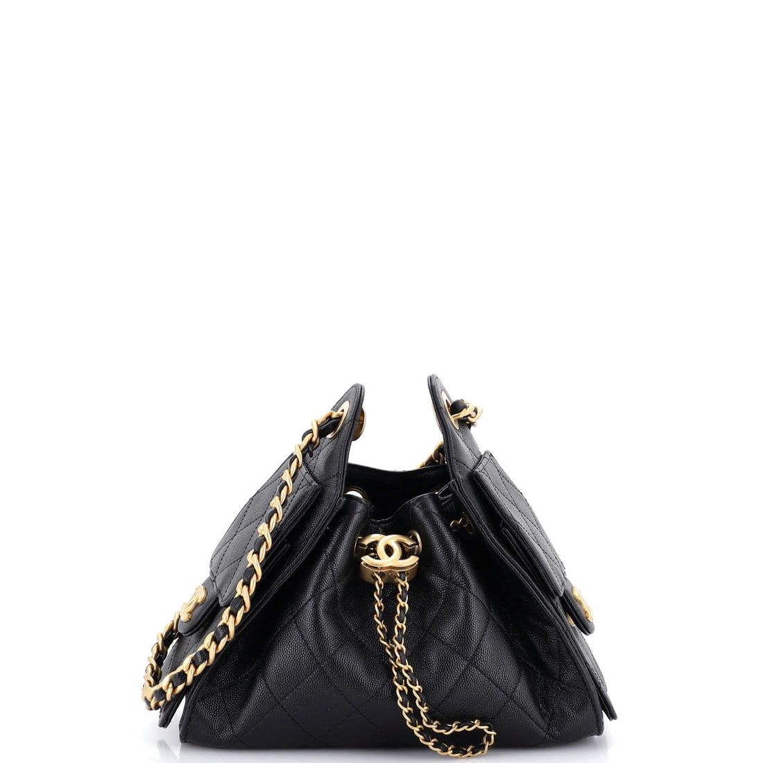 Chanel 25 Hobo Bag Quilted Caviar Mini (1 of 5)