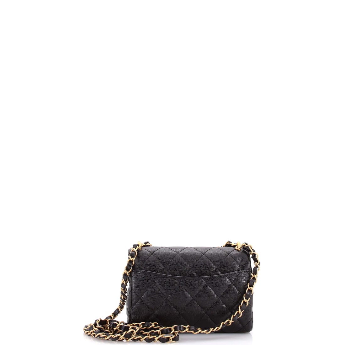 Chanel Coco First Flap Bag Quilted Caviar Nano (1 of 5)
