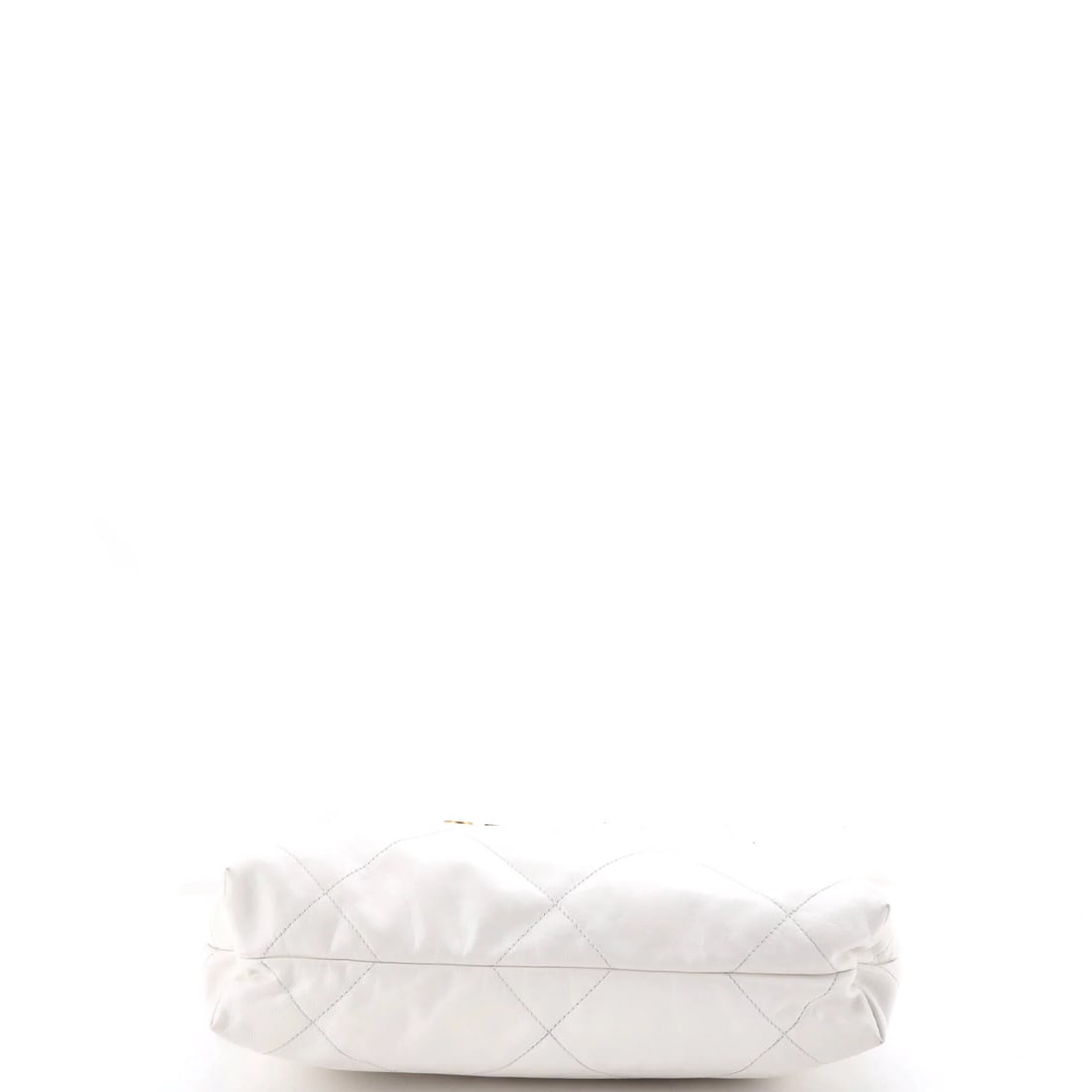 Chanel 22 Chain Hobo Quilted Calfskin Small: Few silhouettes telegraph their maker like the Chanel Chain Hobo, and this one does it with ease, rendered in quilted calfskin leather. Presented in the Small size for an easy, everyday footprint. Off