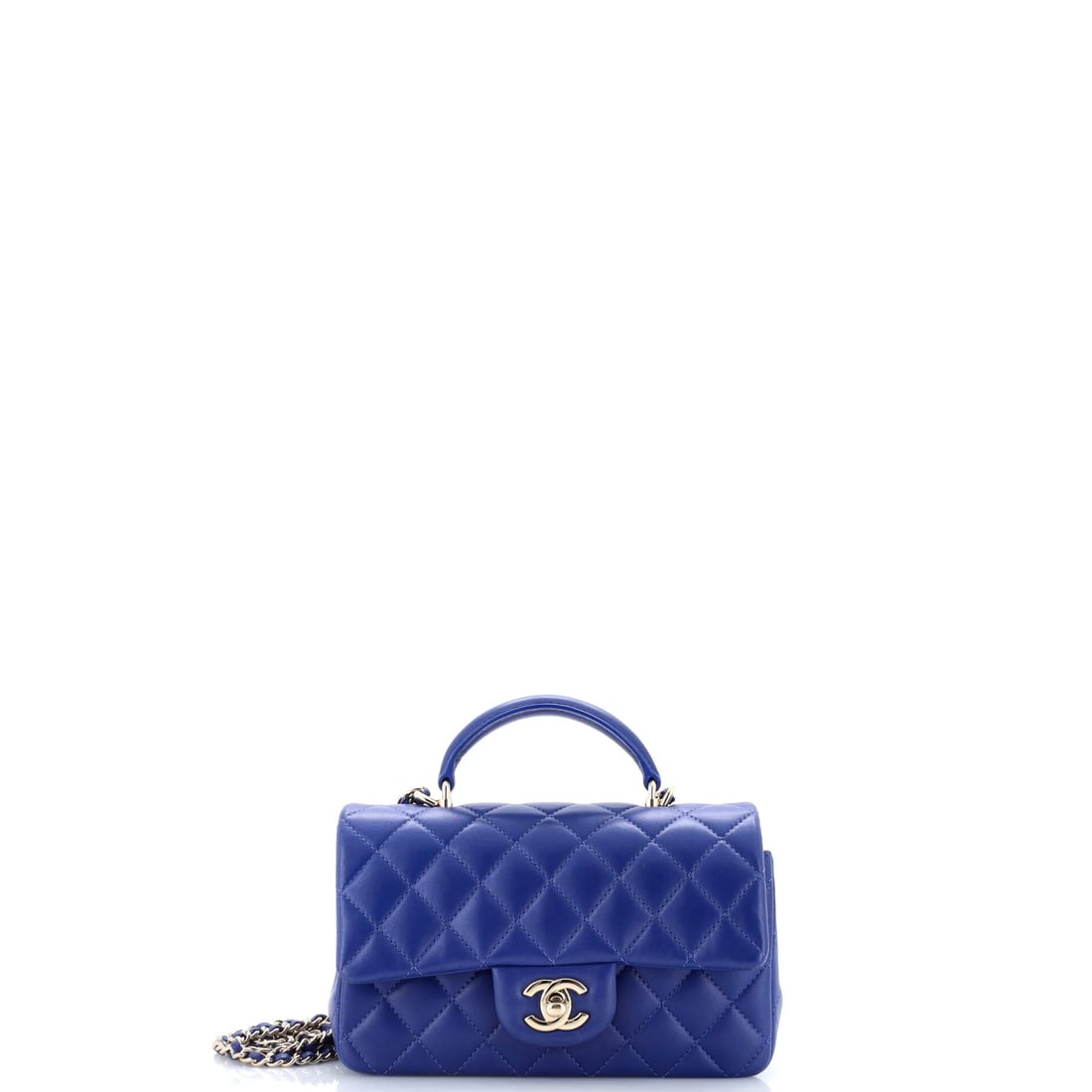 Chanel 22 Chain Hobo Quilted Shaded Calfskin Mini: Chanel's Chain Hobo Shaded leads with disciplined lines and a carry profile built for real use, rendered in quilted calfskin leather. Presented in the Mini size for an easy, everyday footprint. Sized 