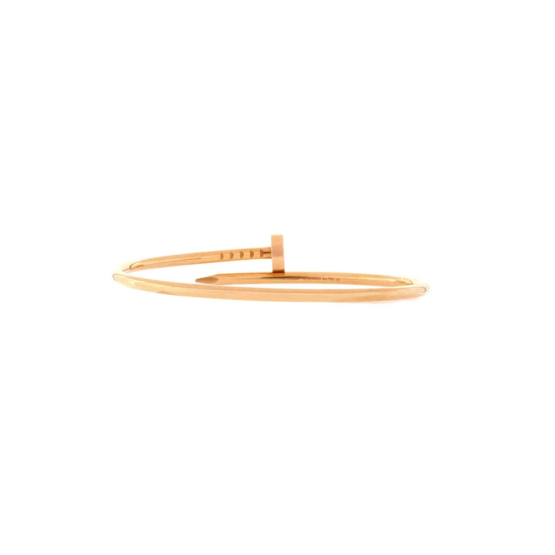 Cartier Love 10 Stone Bracelet 18K Rose Gold with Garnet, Amethyst and Sapphire (1 of 7)