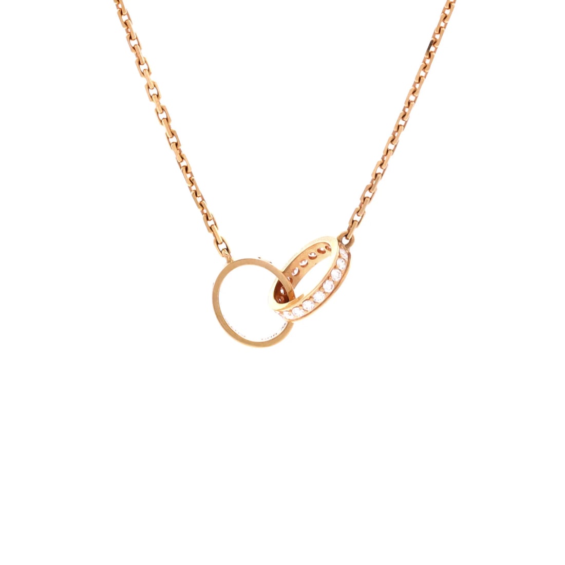 Cartier Love Interlocking Bracelet 18K Rose Gold (1 of 9)