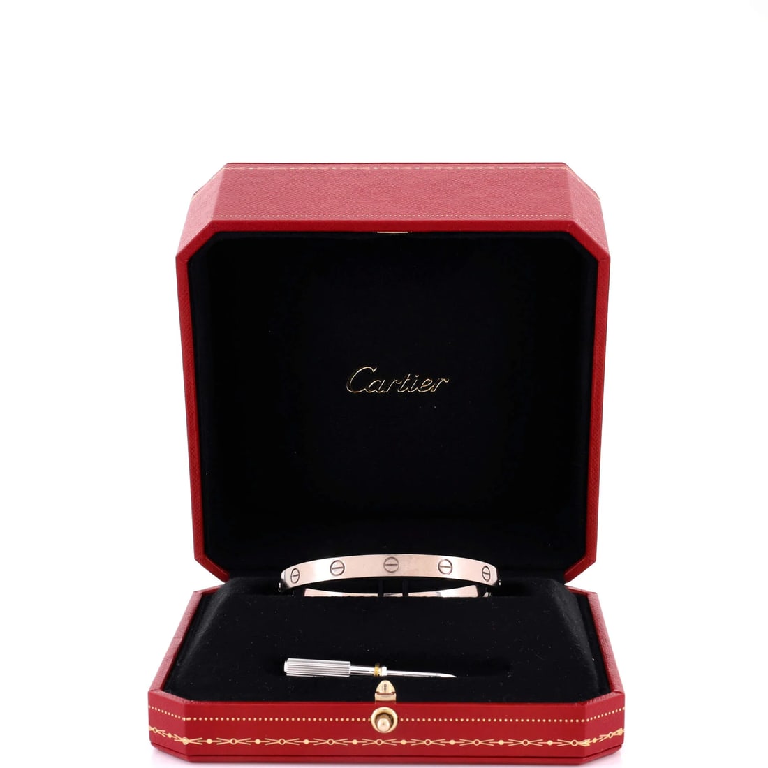 Cartier 2 Diamonds Love Pendant Necklace 18K Yellow Gold and Diamonds (1 of 2)