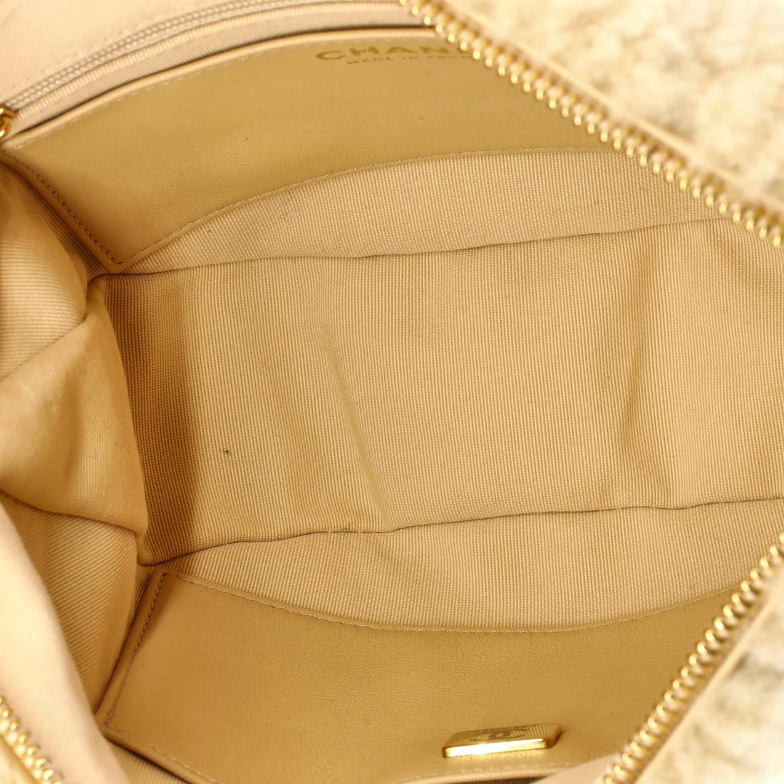 Chanel Resin and Pearl CC Full Flap Bag Quilted Calfskin Small (1 of 4)