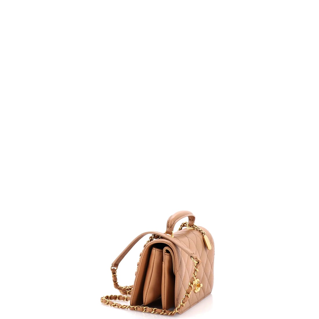 Chanel Chain Around Multi Chain Full Flap Bag Quilted Caviar Medium (1 of 4)