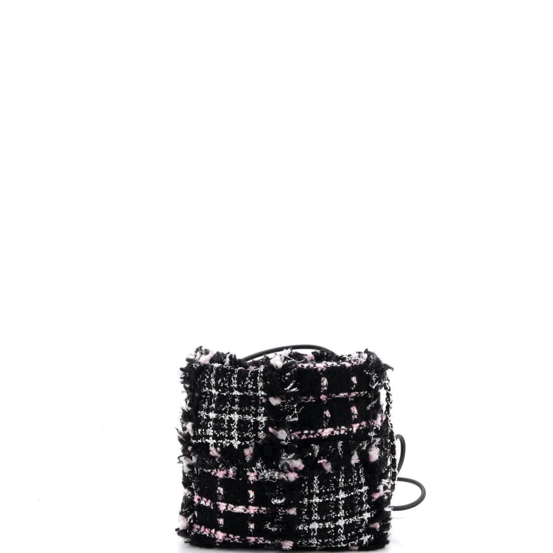 Chanel 19 Flap Bag Quilted Tweed Large: Crisp and self-assured, the Chanel Flap Bag wears its house identity without raising its voice, rendered in quilted tweed. The Large format strikes a versatile middle ground in the line. At approximat