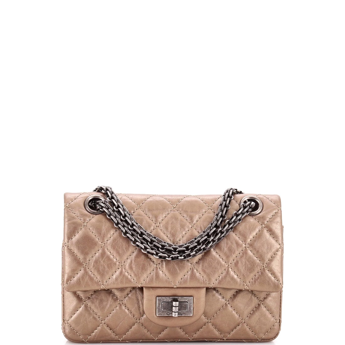 Chanel 19 Zip Hobo Clutch with Chain Quilted Aged Calfskin: The Chanel Zip Hobo Clutch with Chain Aged announces itself through clean architecture and a silhouette that reads clearly from across a room, rendered in quilted calfskin leather. Its measured 4.5 by