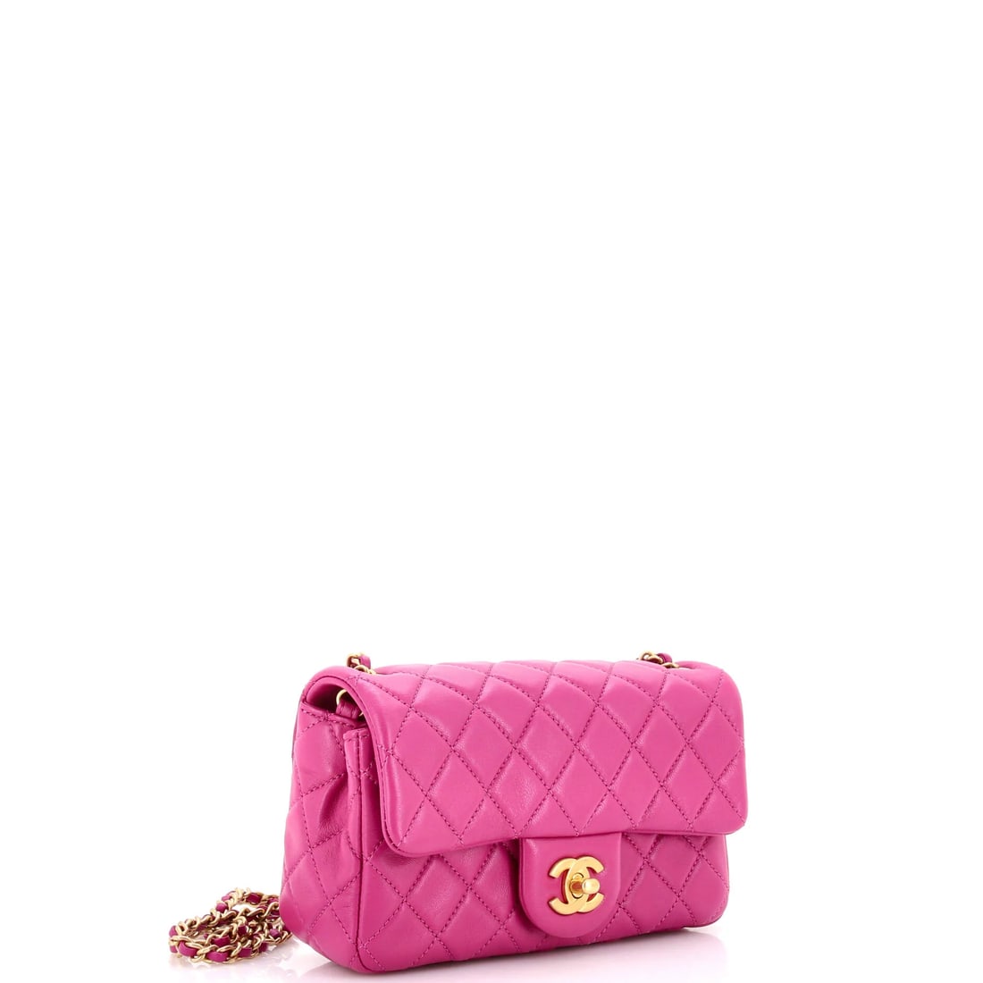 Chanel Boy Flap Bag Quilted Lambskin Old Medium (1 of 6)