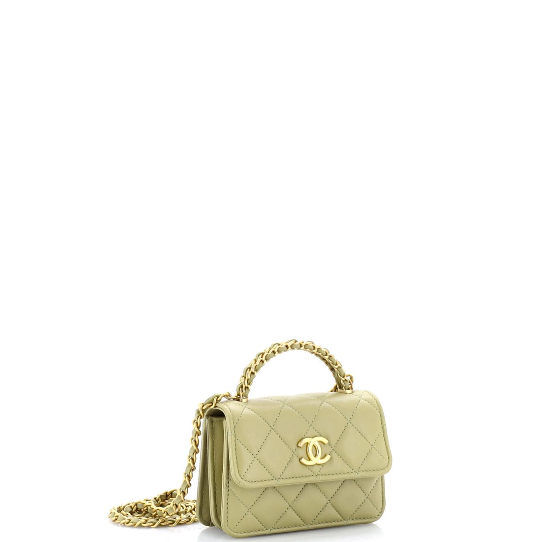 Chanel Classic Single Flap Bag Quilted Lambskin Mini: Chanel Single Flap Bag opens this lot with the kind of confident structure that needs little explanation, rendered in quilted lambskin leather. The Classic format strikes a versatile middle ground in 