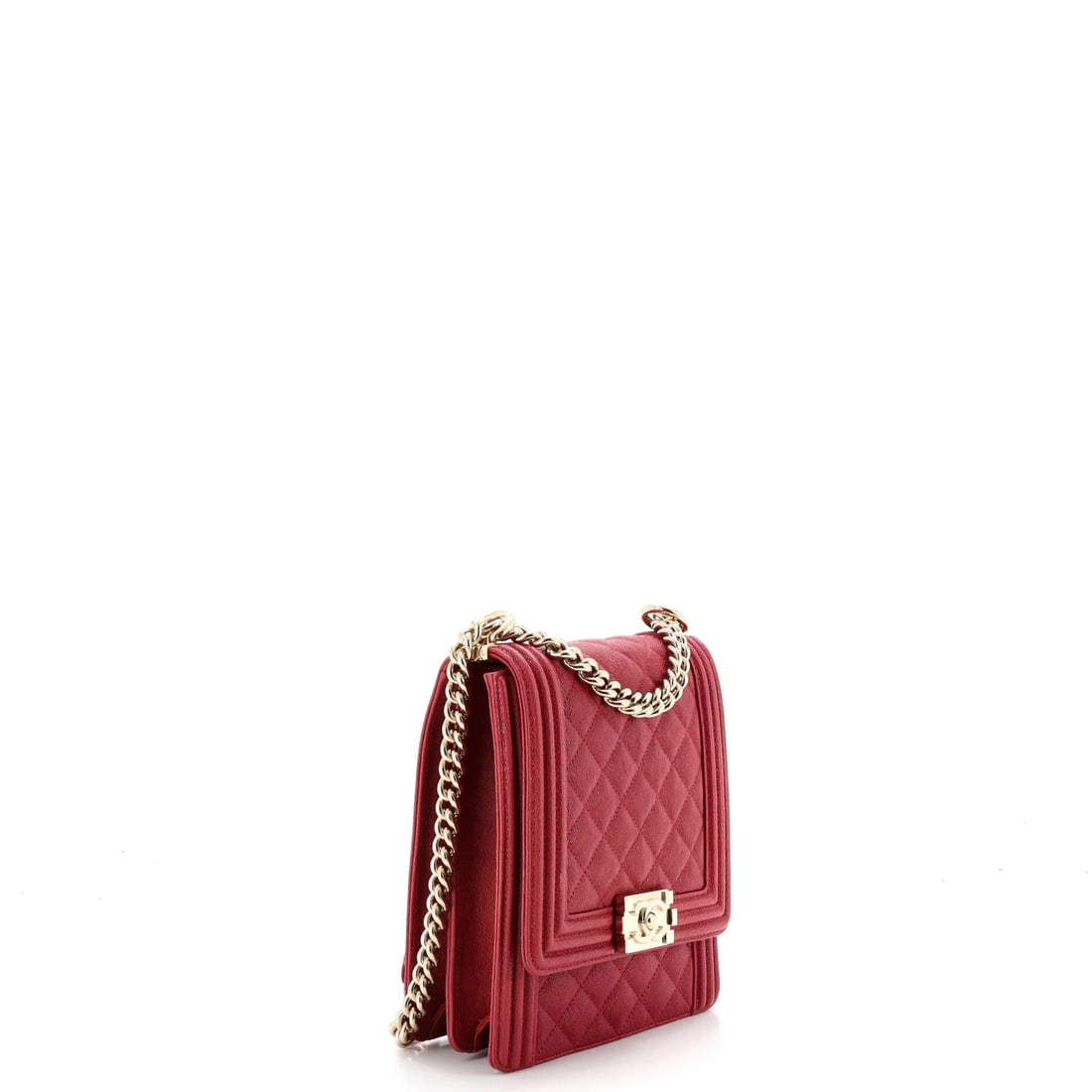 Chanel CC Medallions Flap Belt Bag Quilted Caviar Mini: The Chanel CC Medallions Flap Belt Bag carries the unmistakable hand of the house in its proportion and finish, rendered in quilted caviar leather. Presented in the Mini size for an easy, everyday foo