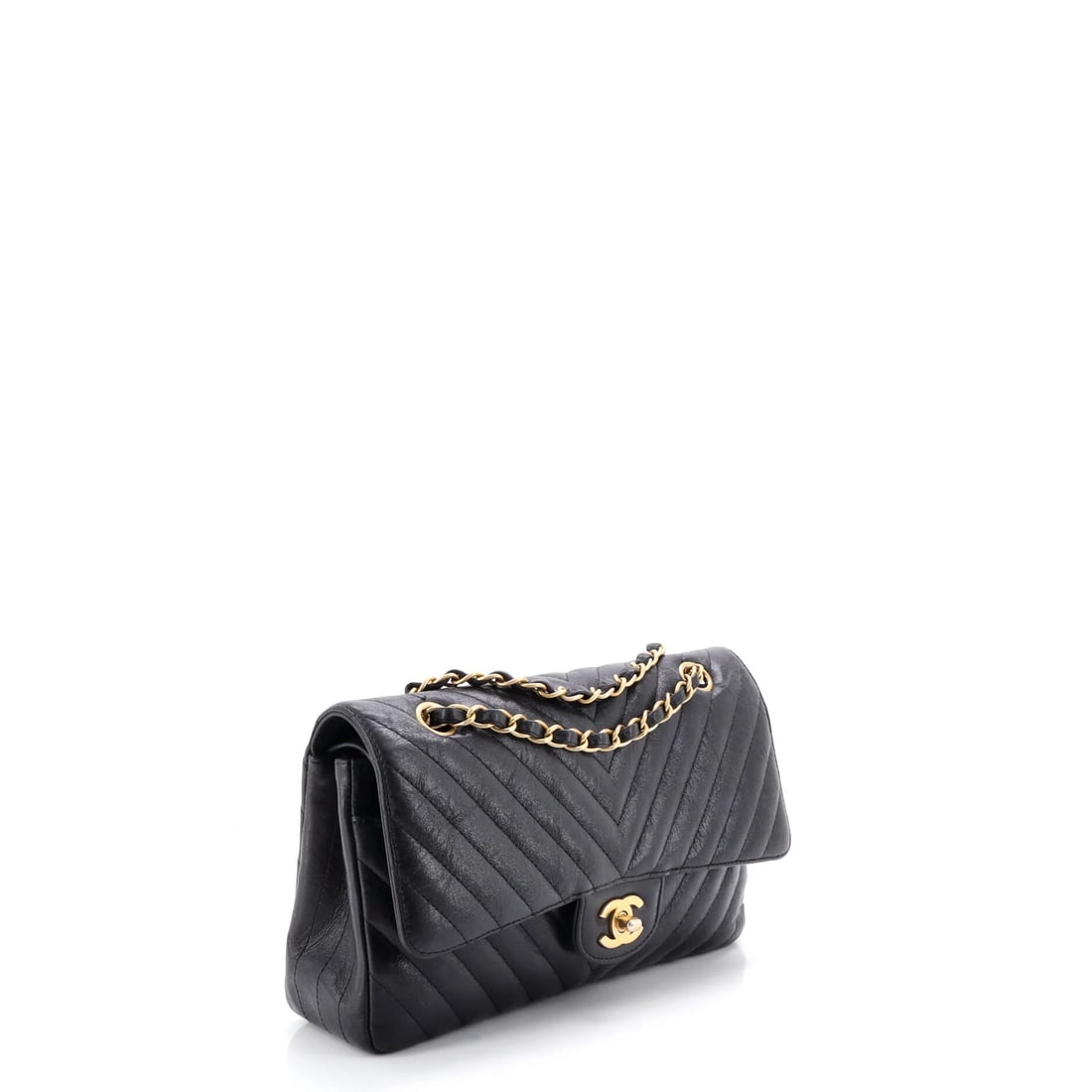 Chanel Classic Single Flap Bag Woven Lambskin and Viscose Small: Chanel's Single Flap Bag Woven and Viscose leads with disciplined lines and a carry profile built for real use, rendered in lambskin leather. The Classic format strikes a versatile middle ground in th