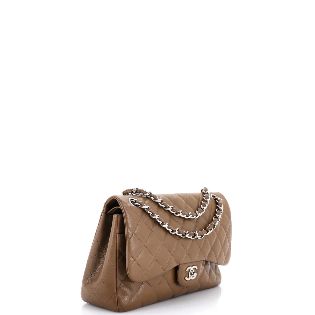 Chanel Classic Double Flap Bag Quilted Caviar Maxi (1 of 5)