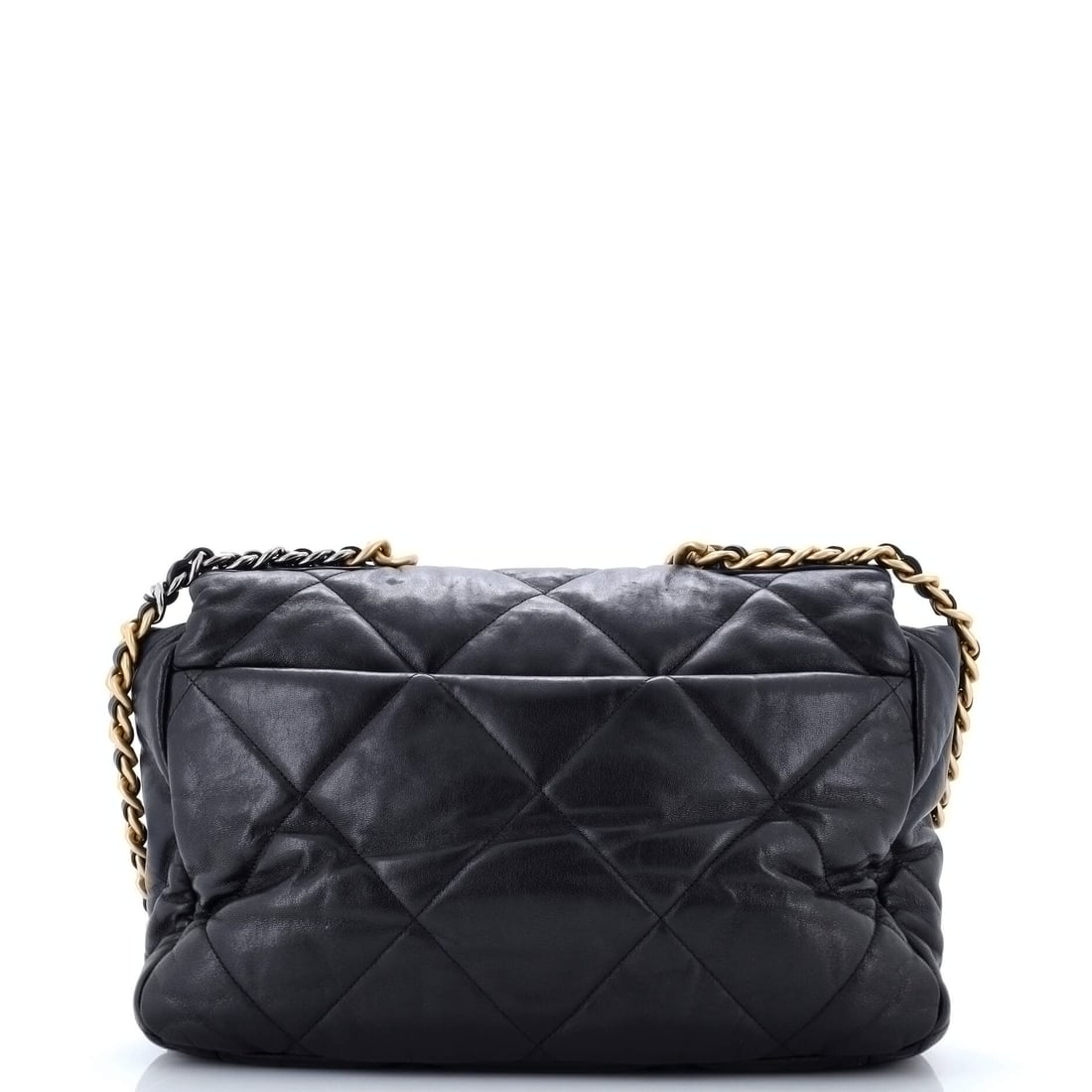 Chanel 19 Flap Bag Quilted Leather Maxi (1 of 5)