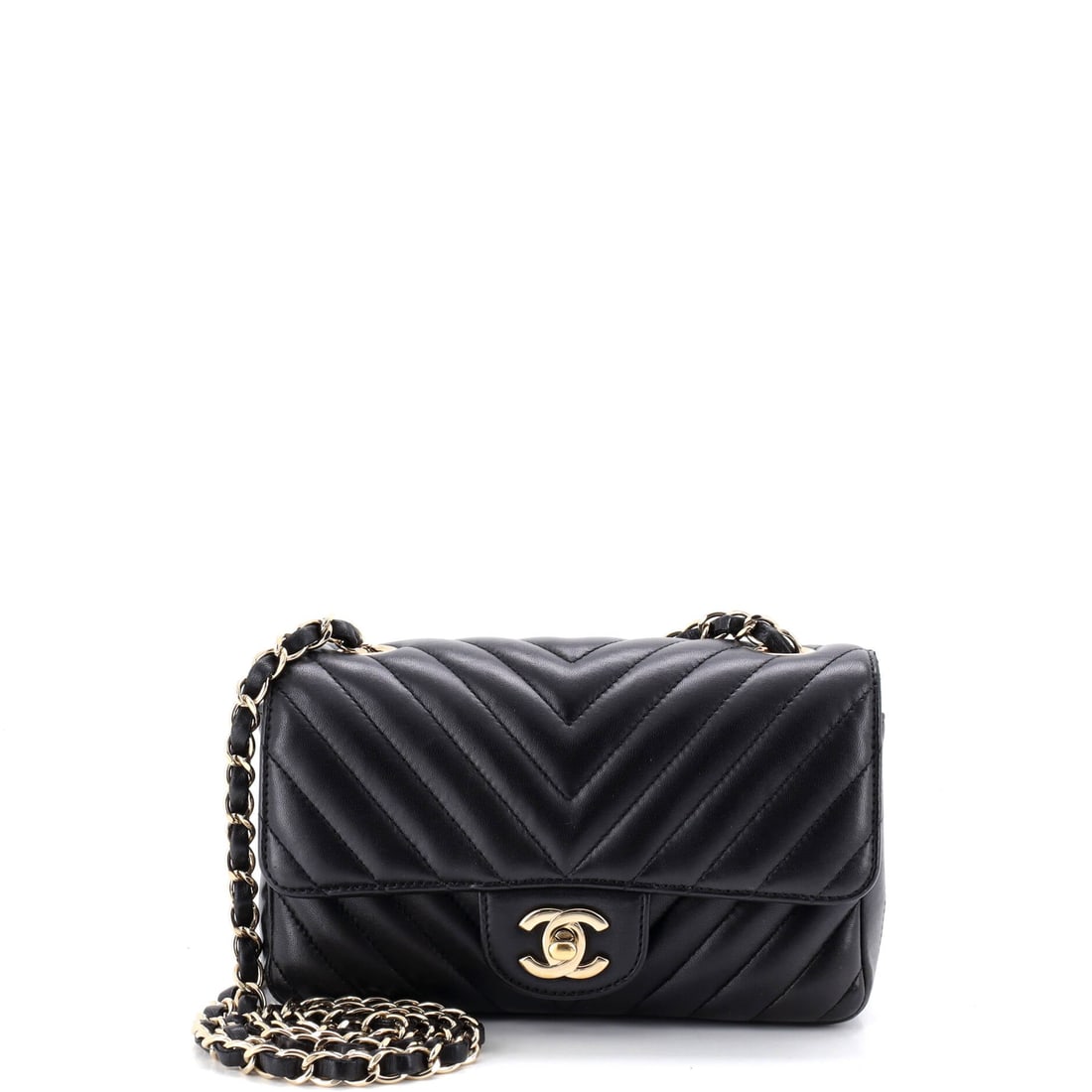 Chanel Classic Single Flap Bag Quilted Patent Mini: The Chanel Single Flap Bag announces itself through clean architecture and a silhouette that reads clearly from across a room, rendered in quilted patent. It comes in the Classic size, a scale that pl