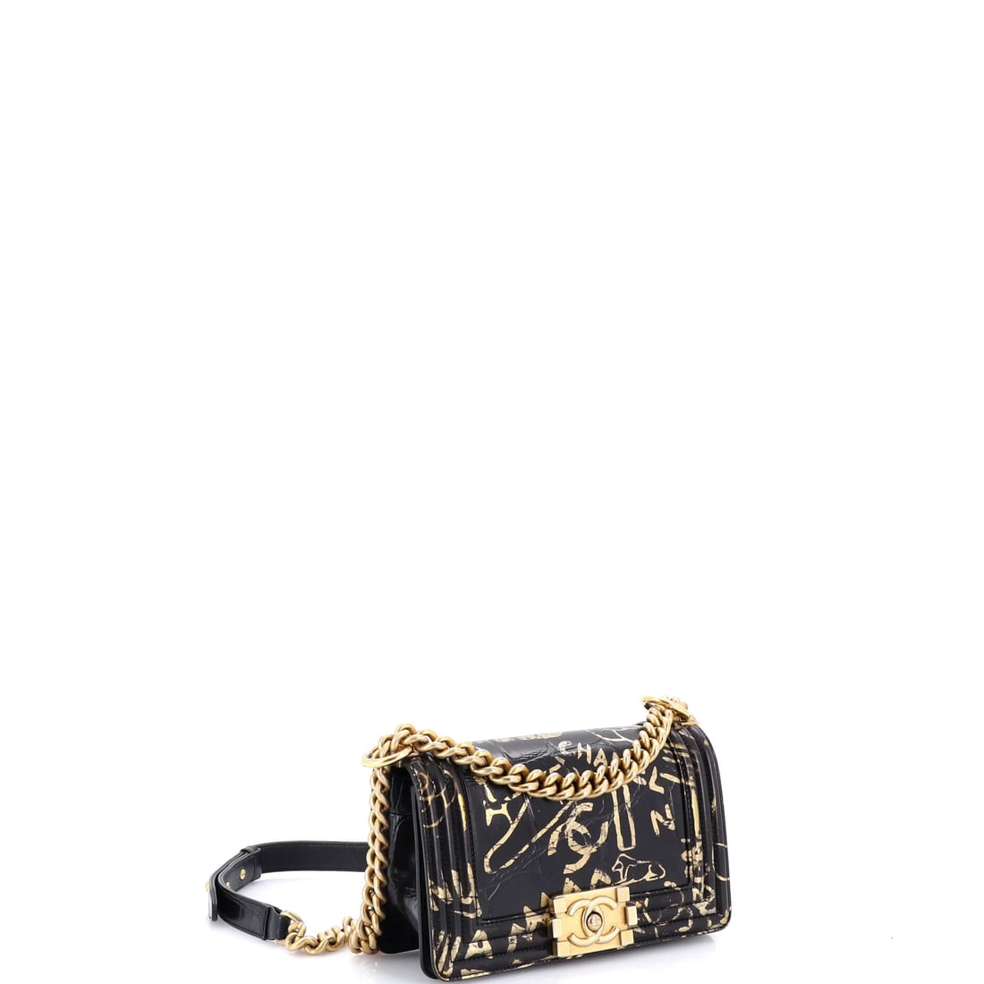 Chanel Boy Flap Bag Chevron Calfskin Small: Chanel Boy Flap Bag Chevron opens this lot with the kind of confident structure that needs little explanation, rendered in calfskin leather. The Small format strikes a versatile middle ground in the