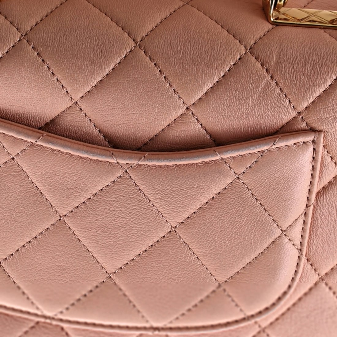 Chanel CC Full Flap Wallet on Chain Quilted Caviar (1 of 2)