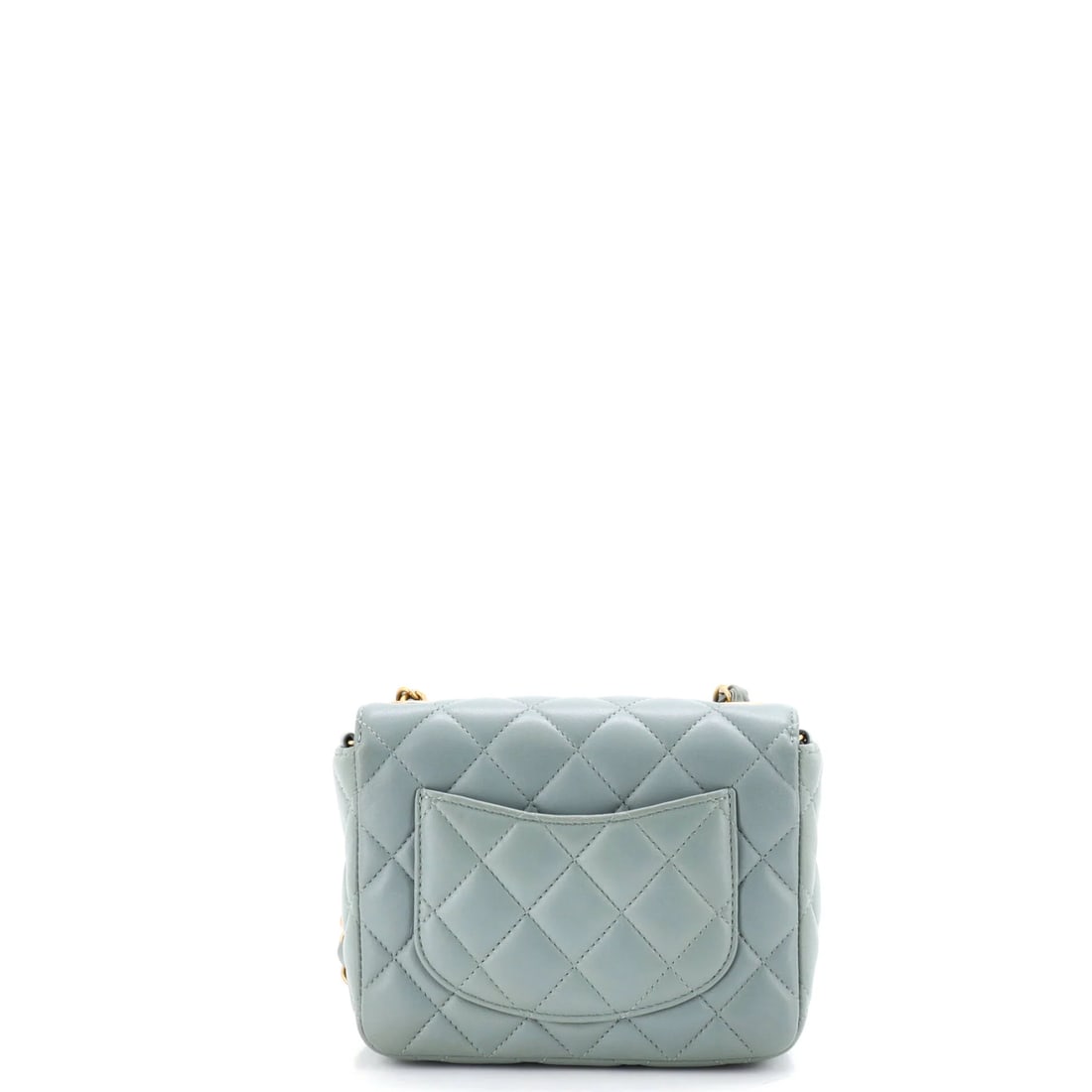 Chanel CC Hobo Pouch Bag Mesh with Quilted Leather (1 of 5)