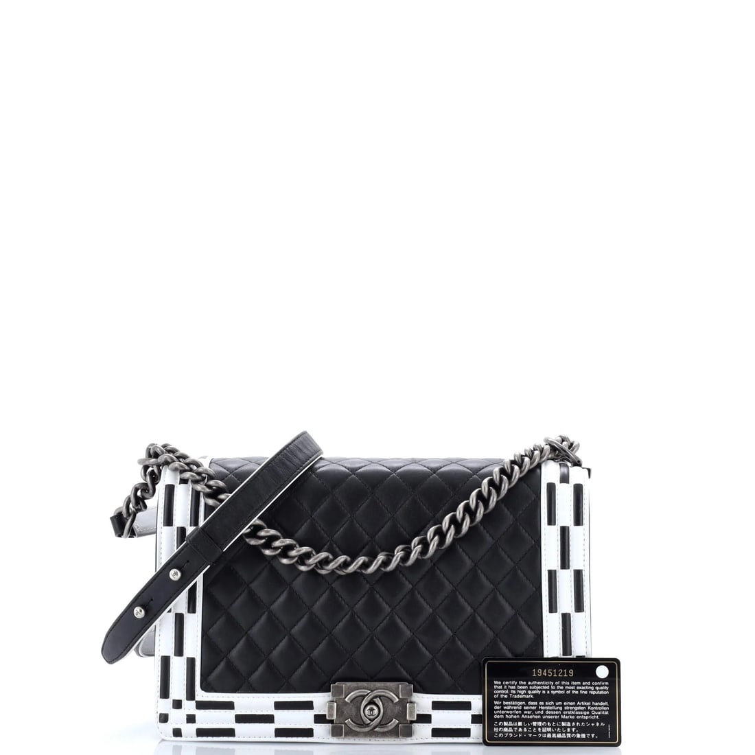 Chanel Up In The Air Flap Bag Perforated Leather Medium (1 of 2)