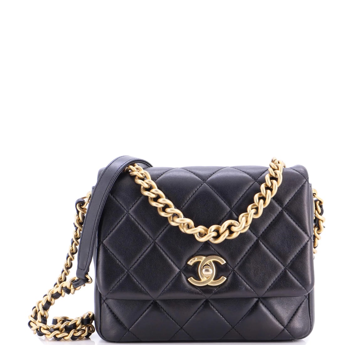 Chanel Jacket Boy Flap Bag Quilted Lambskin Small (1 of 4)