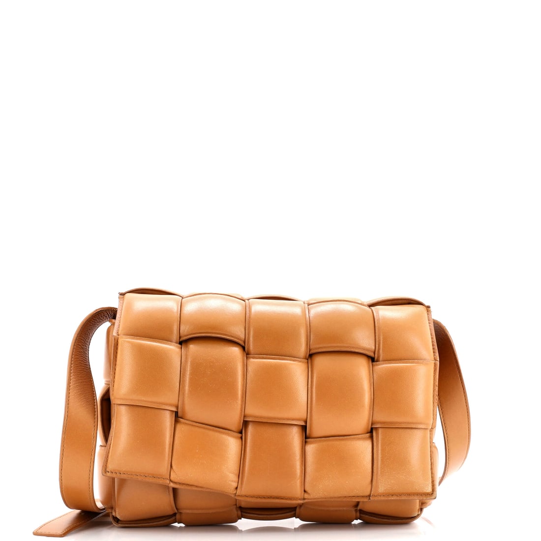 Bottega Veneta Cassette Crossbody Bag Padded Maxi Intrecciato Leather (1 of 7)