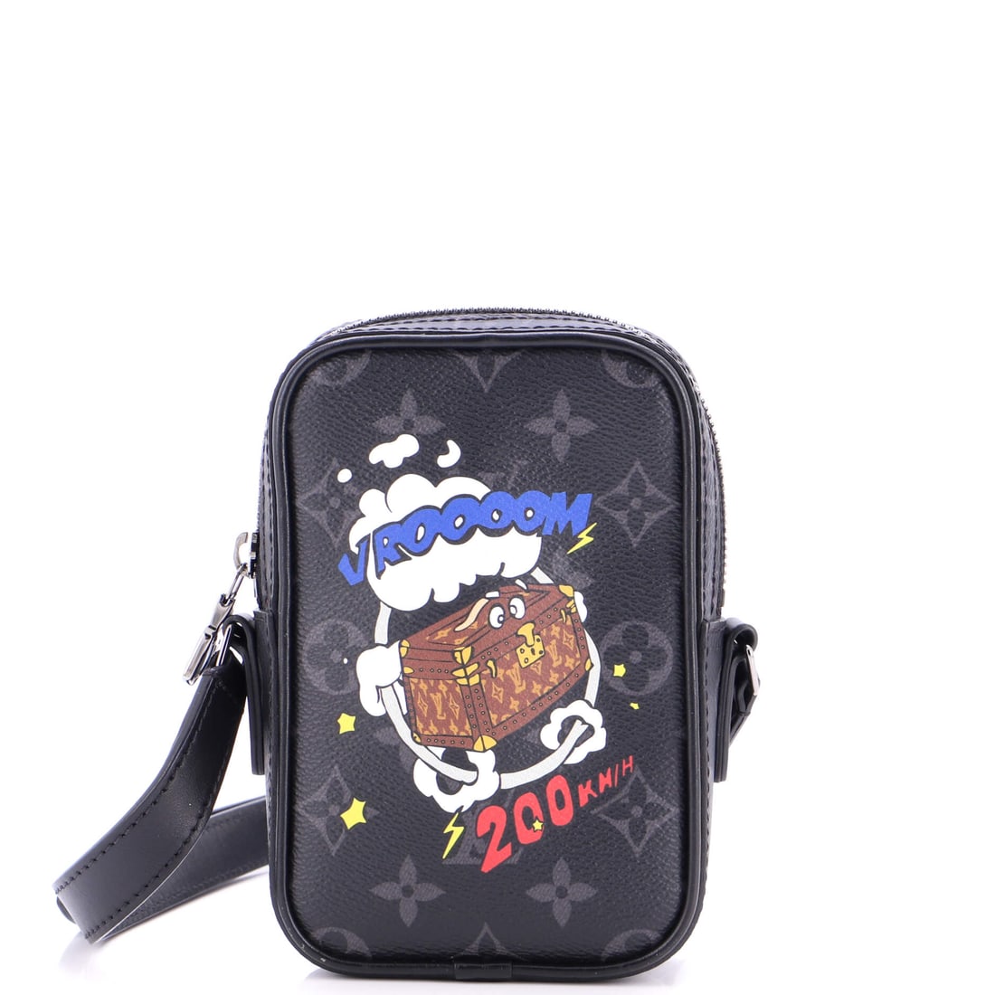 Louis Vuitton Danube Limited Edition Comic Trunk Printed Monogram Eclipse Canvas (1 of 7)