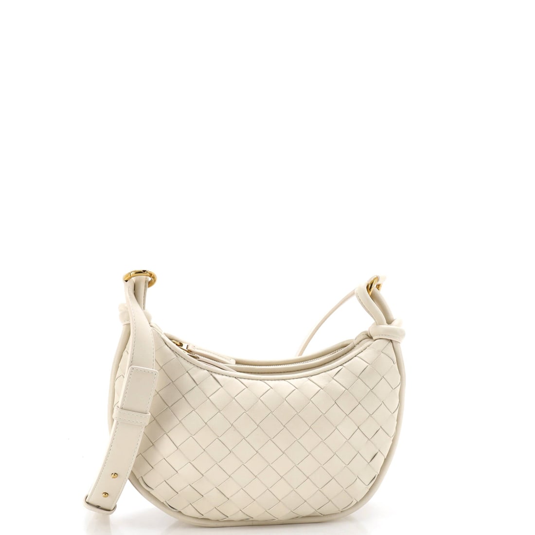 Bottega Veneta Gemelli Crossbody Bag Intrecciato Leather (1 of 6)
