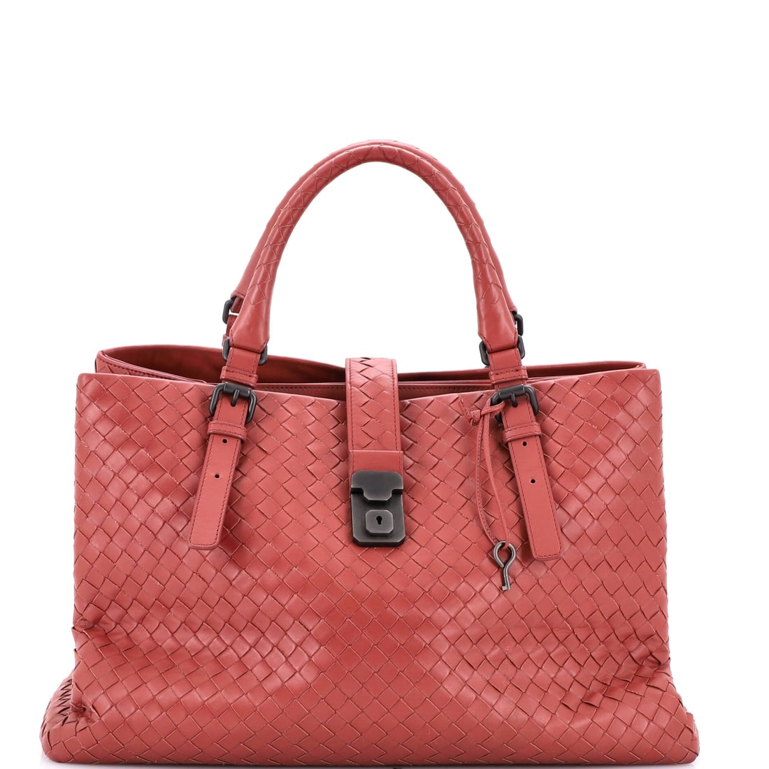 Bottega Veneta Roma Bag Intrecciato Nappa: Bottega Veneta Roma Bag. A roomy bag with a soft, slouchy build that settles naturally on the shoulder. Footprint is 15"W x 9.5"H x 7"D, 5.5" handle drop and 23" strap drop. Presents in Grade C - Very