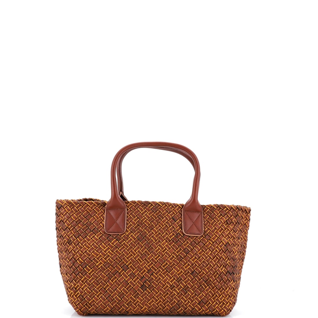 Bottega Veneta Cabat Tote Intrecciato Metallic Nappa: Bottega Veneta's Cabat Tote, cut in Intrecciato metallic nappa. Bottega's fully woven, reversible tote, a pure showcase of the Intrecciato with no hardware to distract. 14"W x 10"H x 7"D, 7" handle dr