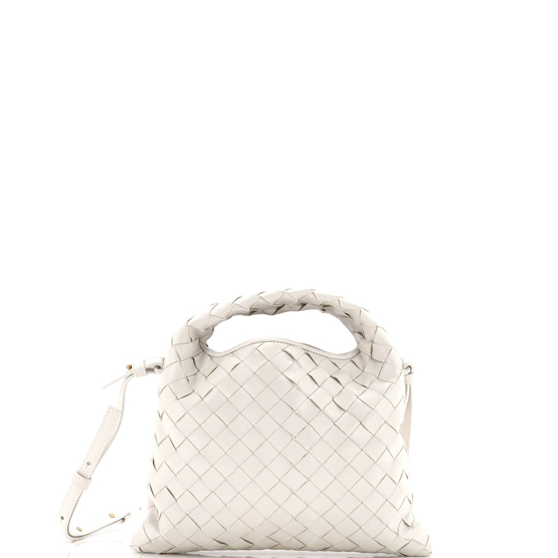 Bottega Veneta Hop Top Handle Bag Intrecciato Nappa: Bottega Veneta Hop Top Handle Bag. A relaxed top-handle bag with a soft body and modern proportions. Measurements run 11"W x 6"H x 2"D. Structured enough to mean business, sized for everyday. Grade C 