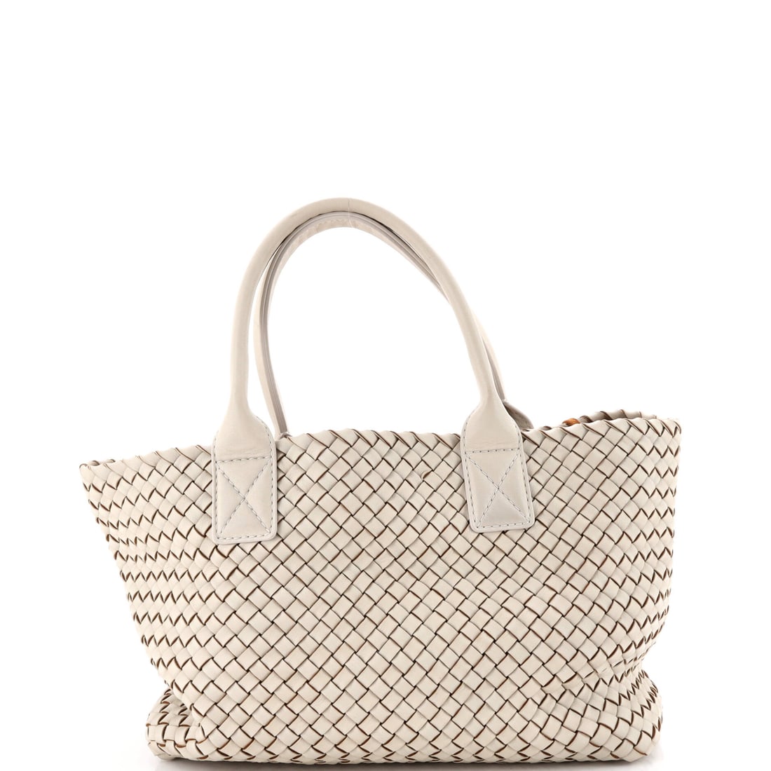 Bottega Veneta Cabat Tote Intrecciato Nappa: Bottega Veneta's Cabat Tote, cut in Intrecciato nappa. Bottega's fully woven, reversible tote, a pure showcase of the Intrecciato with no hardware to distract. It measures 13"W x 10"H x 7"D, 7" handle