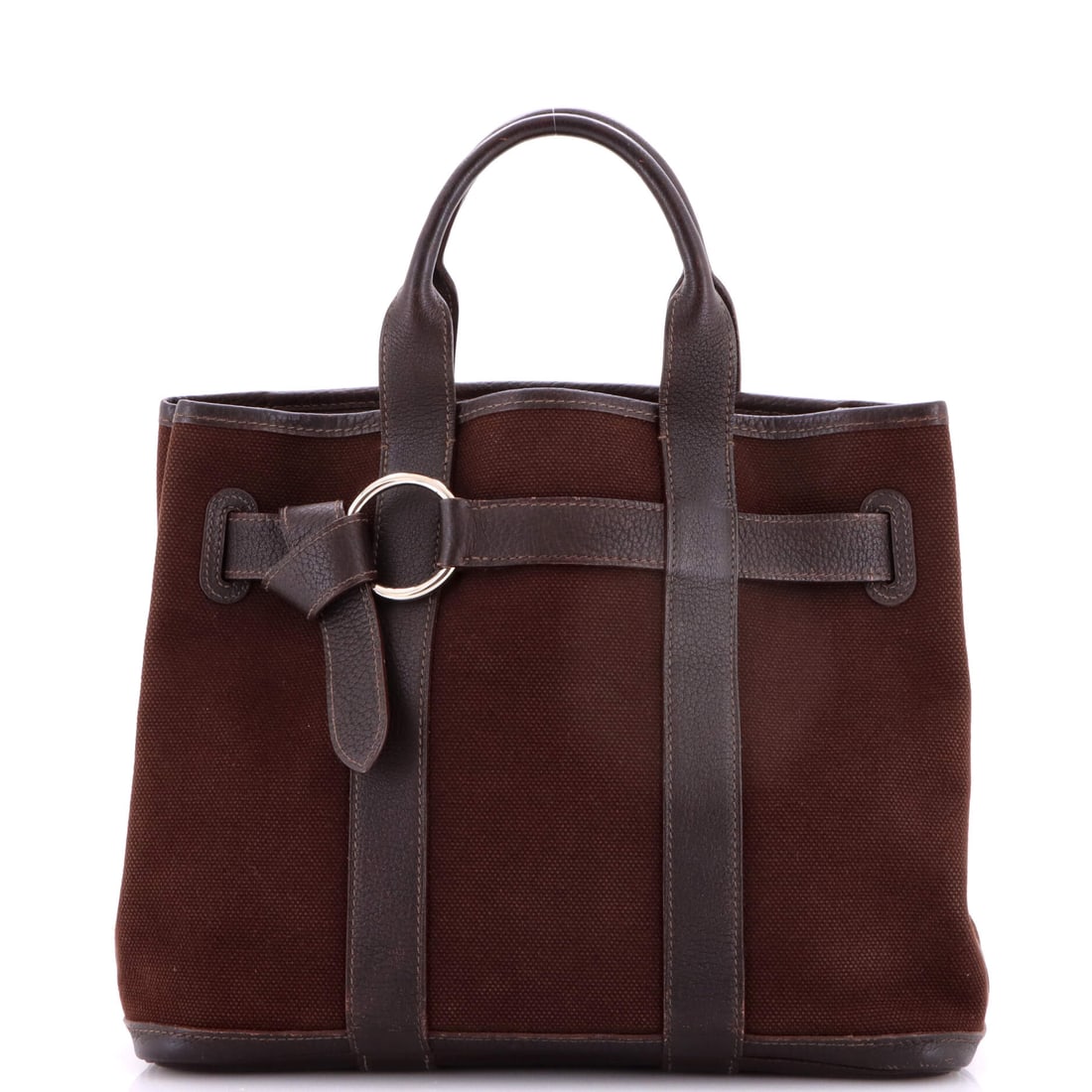 Hermes Ceinture Handbag Toile (1 of 9)