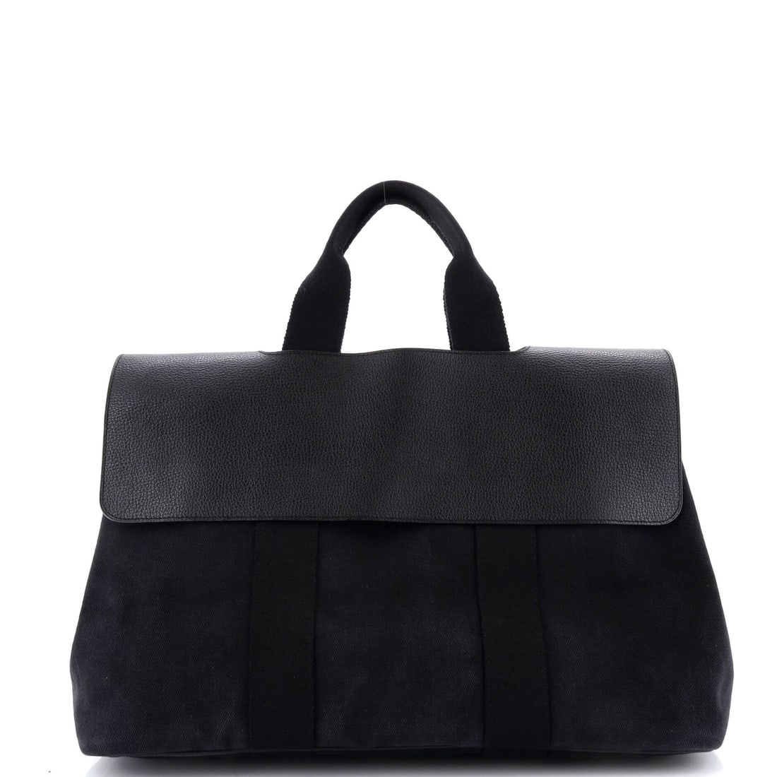 Hermes Valparaiso Bag Toile and Leather (1 of 8)