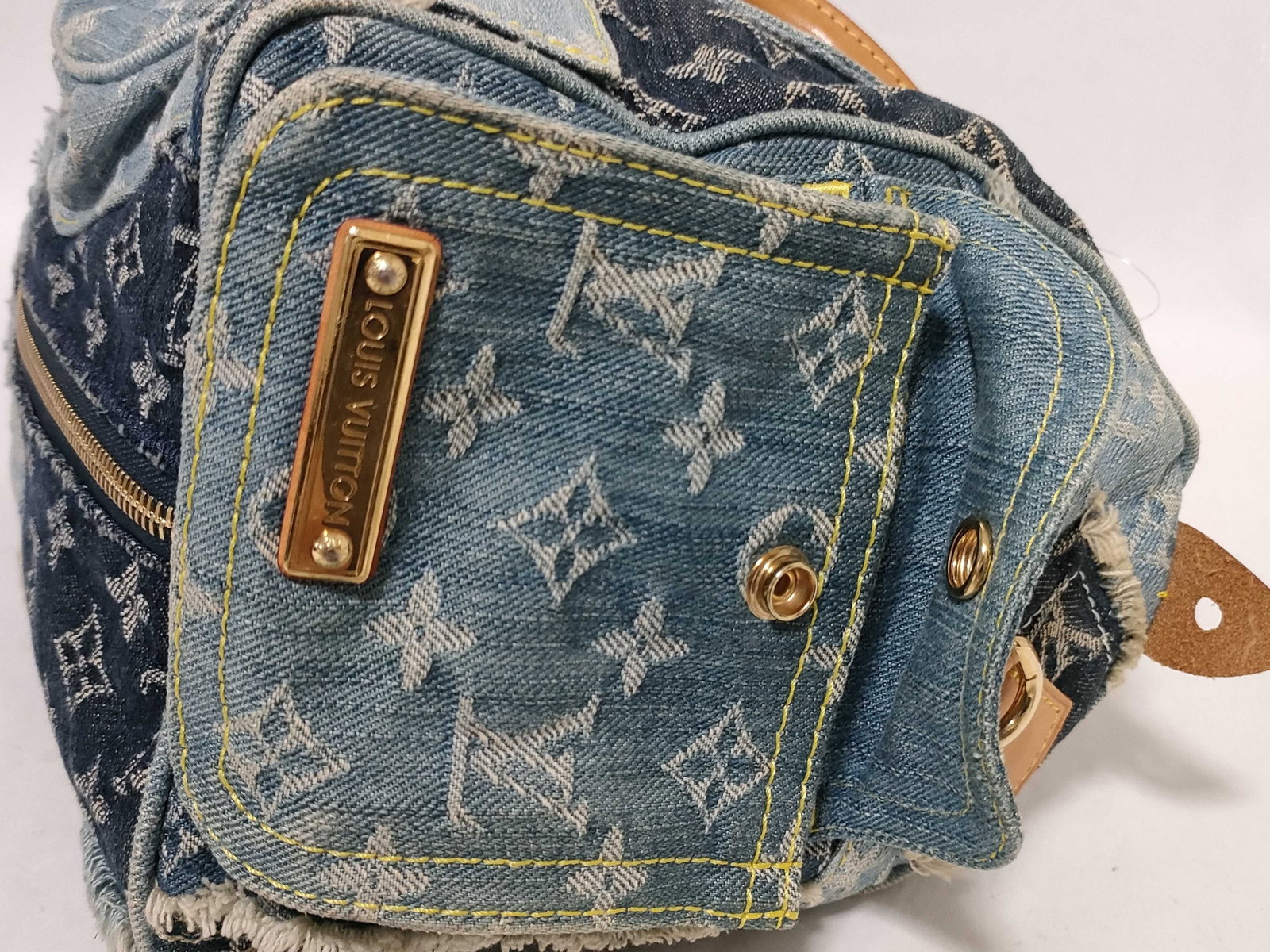 Louis Vuitton Speedy 30, Monogram Denim Patchwork - 10
