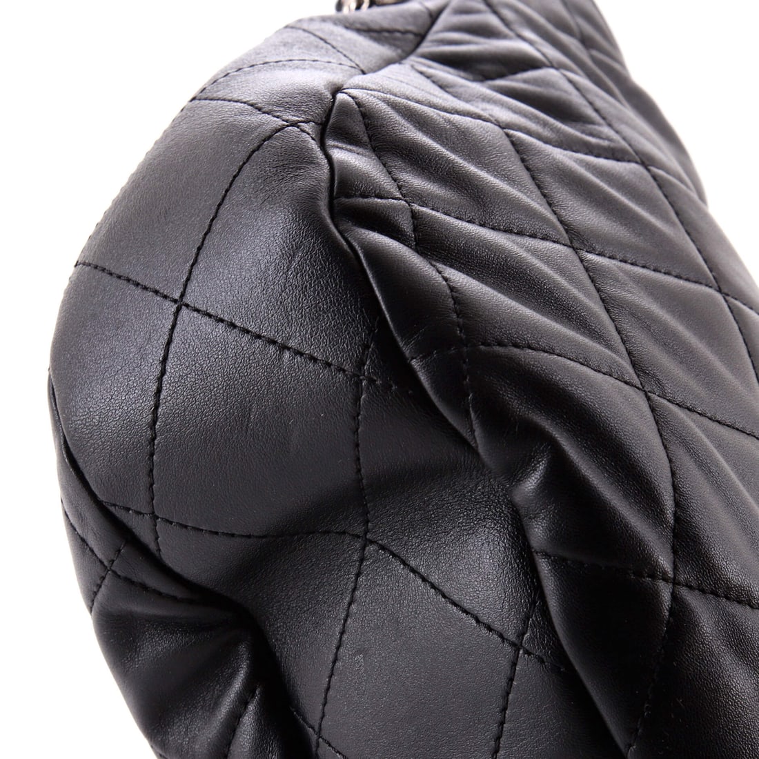 Chanel Chain Rows Hobo Quilted Lambskin - 6