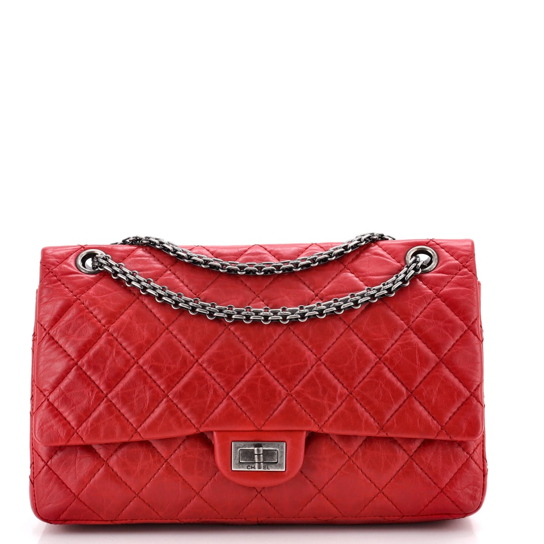 Chanel Reissue 2.55 Flap Bag Quilted Aged Calfskin (1 of 7)