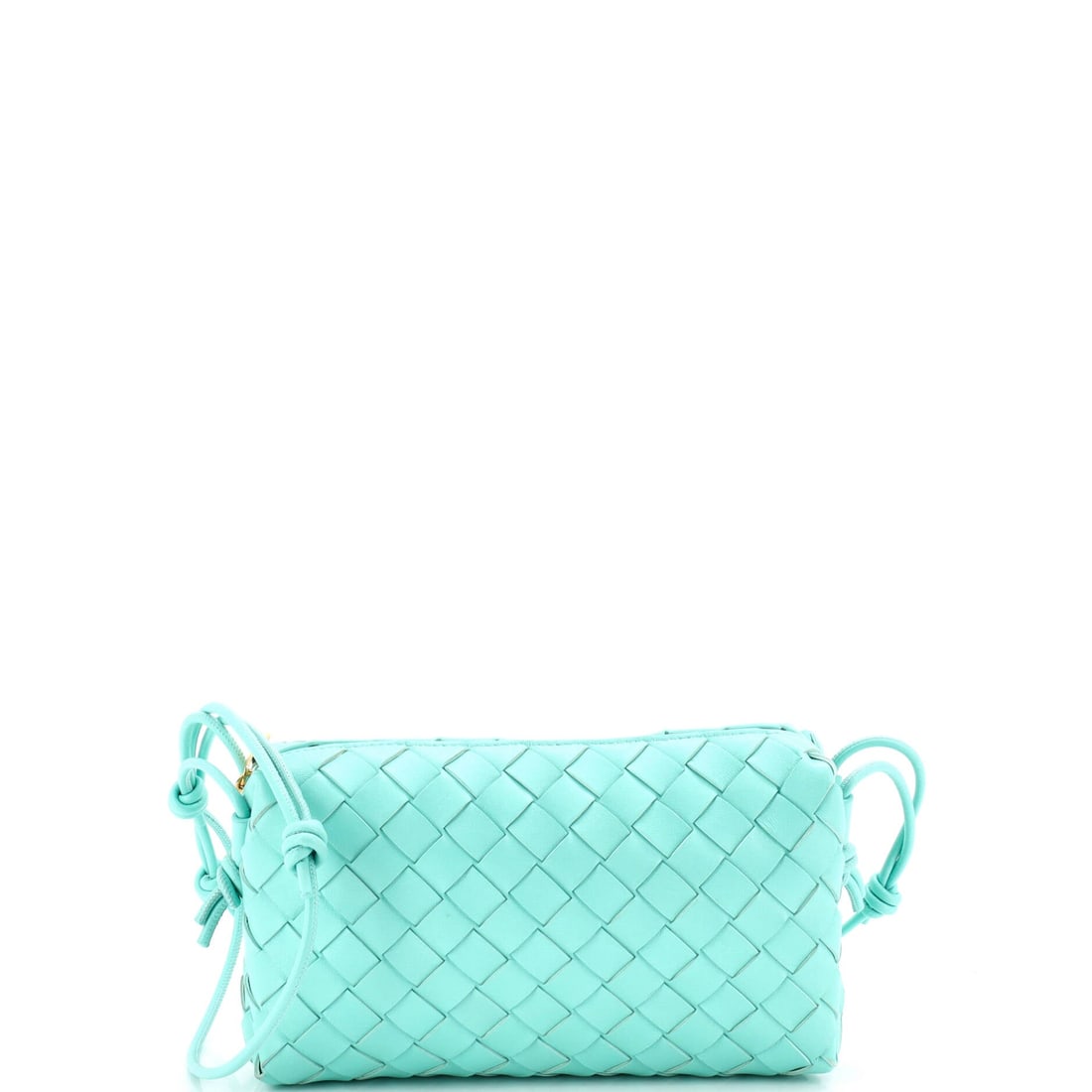 Bottega Veneta Loop Crossbody Bag Intrecciato Nappa: Loop is Bottega Veneta's take on a woven crossbody that asks for no hardware statement, and this one runs a touch wider at 8 in wide x 4 in high x 2.5 in deep. Nappa takes the Intrecciato braiding wit