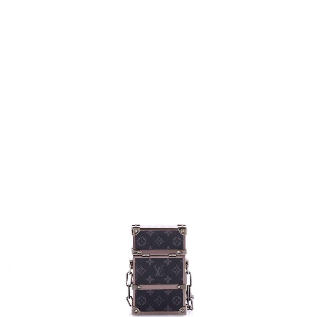 Louis Vuitton Trunk Box Pouch Monogram Eclipse Canvas - 3