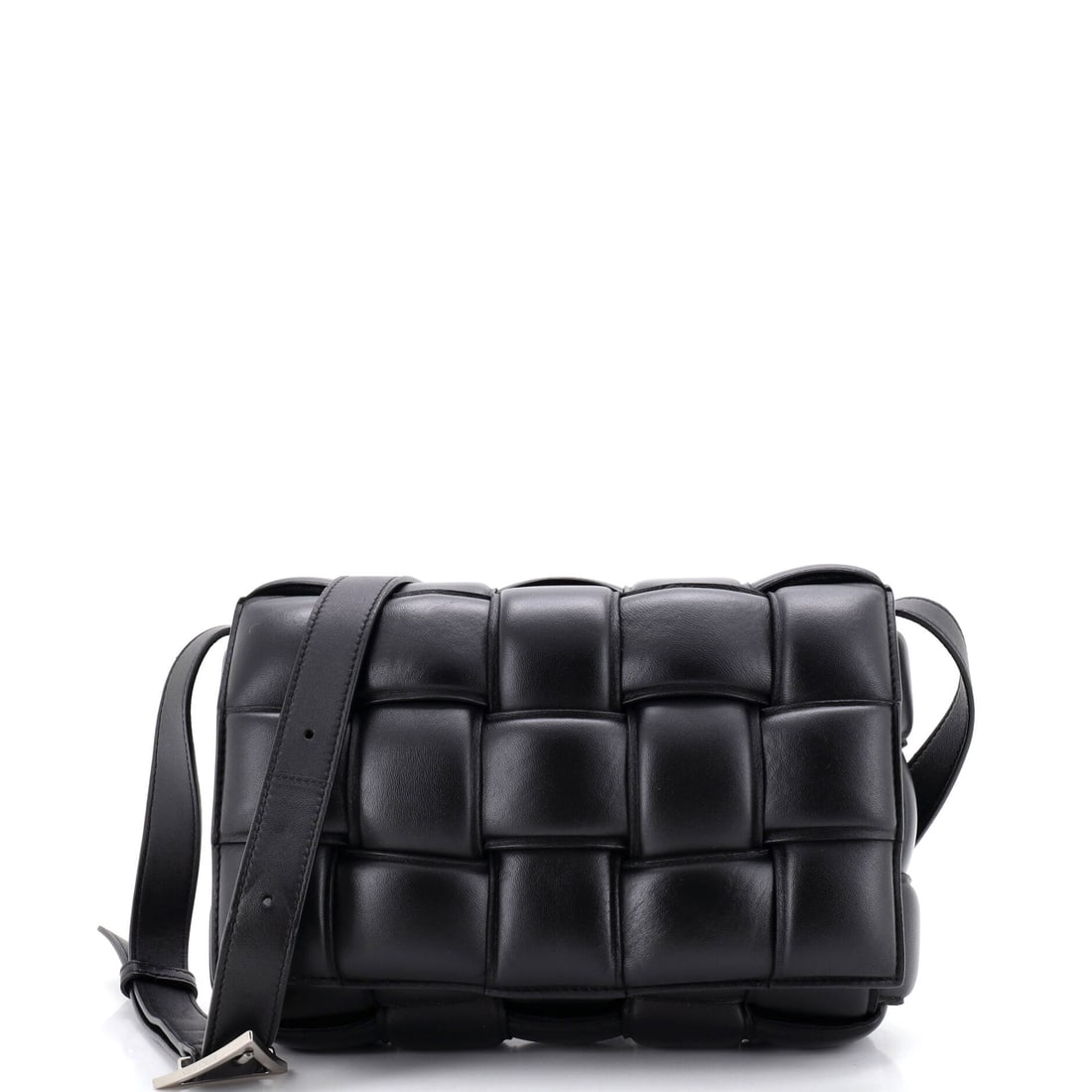 Bottega Veneta Cassette Crossbody Bag Padded Maxi Intrecciato Leather (1 of 6)