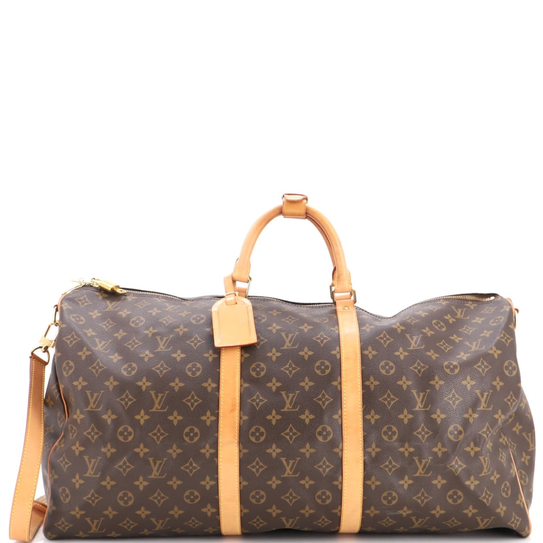 Louis Vuitton Keepall Bandouliere Bag Monogram Canvas: Travel rotations usually settle on one soft bag that does everything, and the Keepall Bandouliere has held that slot for a long time because it folds down to nothing between trips. Its 23 in wide x 13