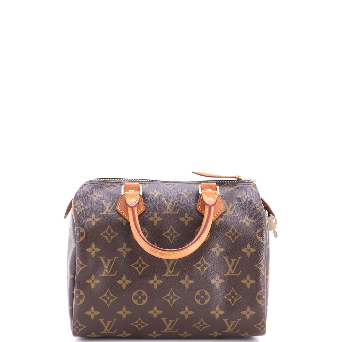 Louis Vuitton Speedy Handbag Monogram Canvas: Demand inside this line has shifted toward the smaller cuts as bag sizes came down generally, which puts 10 in wide x 8 in high x 6 in deep in favor. Compact bodies also hold the Monogram print at a r
