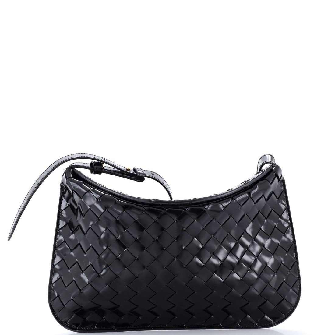 Bottega Veneta Cradle Fold Over Shoulder Bag Intrecciato Leather (1 of 6)