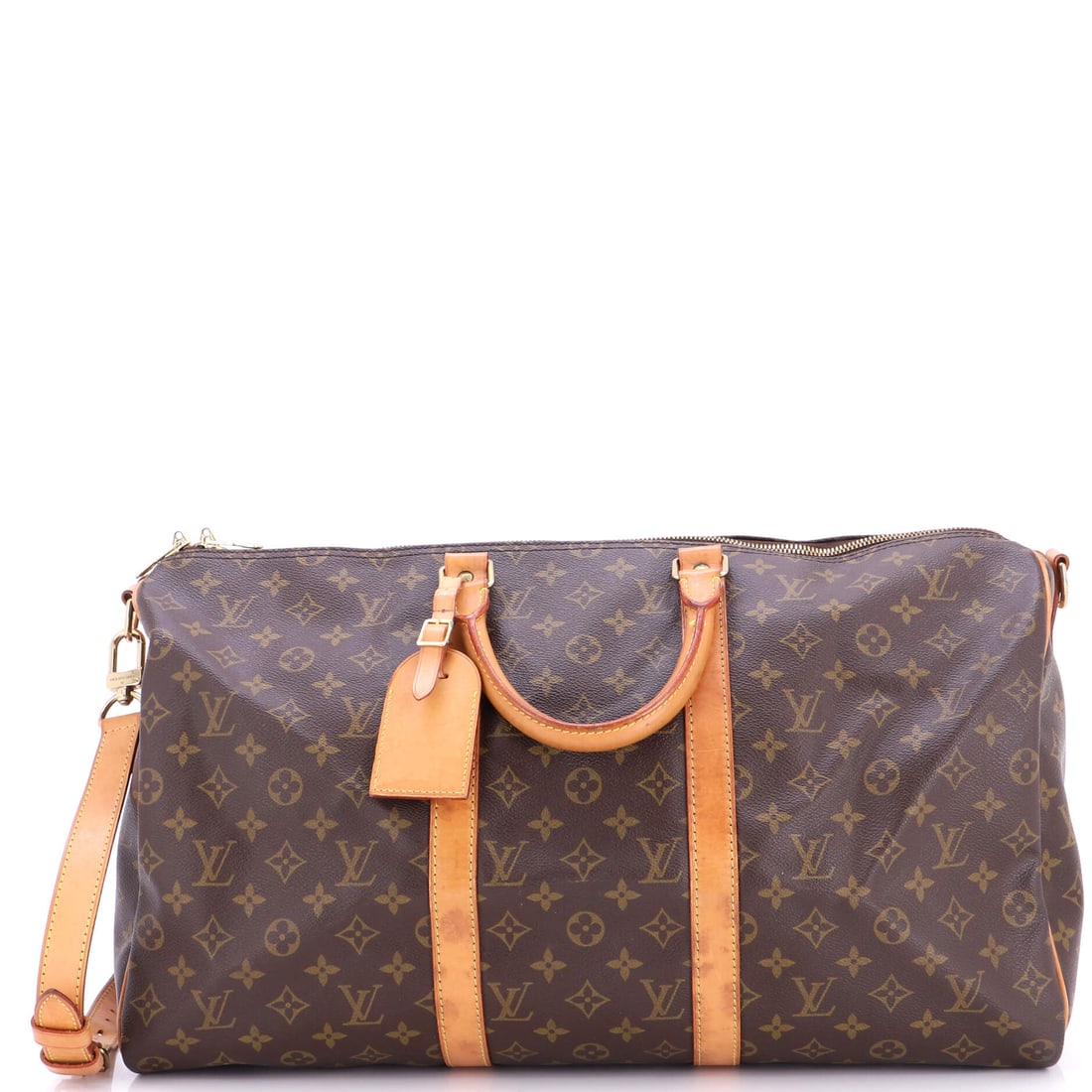Louis Vuitton Keepall Bandouliere Bag Monogram Canvas: Frequent travelers reach for one bag more often than the rest, and a 20 in wide x 11 in high x 9 in deep Keepall is usually that bag, sized for a few days and simple to watch over in transit. A 20.0 i