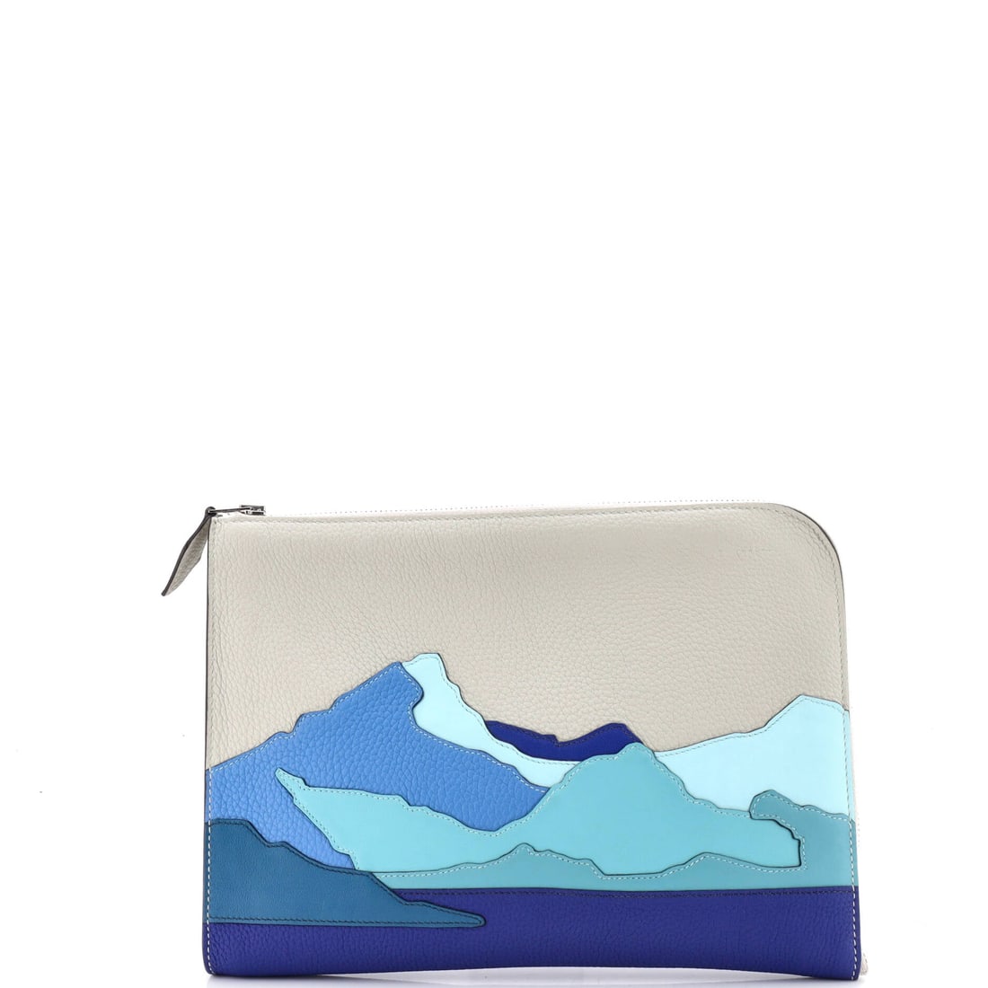 Hermes Endless Road Zip Tablet Case Leather: Leather over a single flat plane, zipped along the edge, is most of what a tablet case has to offer, and the material is doing all of the talking. At 11 in wide x 8 in high x 1 in deep it takes a tabl