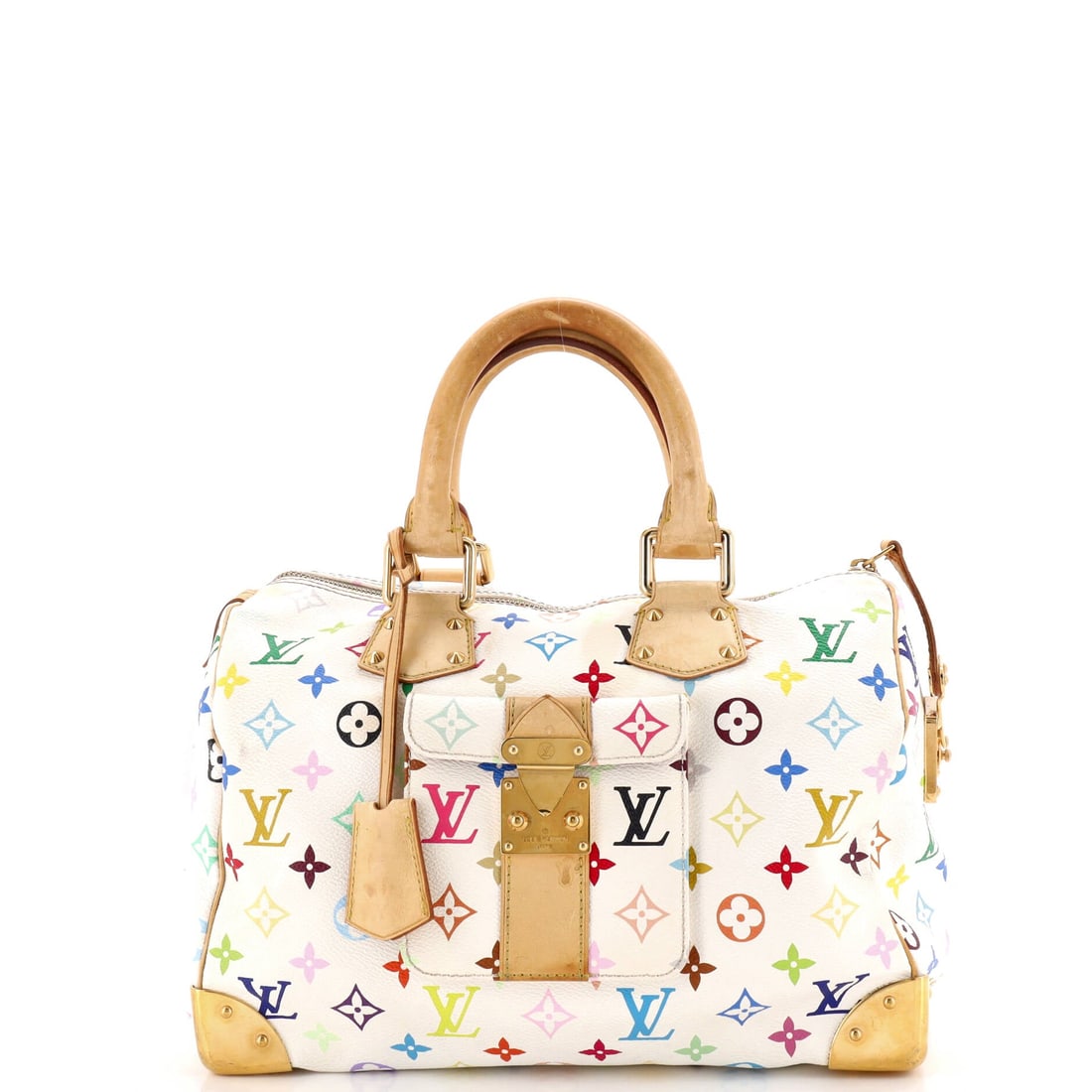 Louis Vuitton Speedy Handbag Monogram Multicolor (1 of 8)