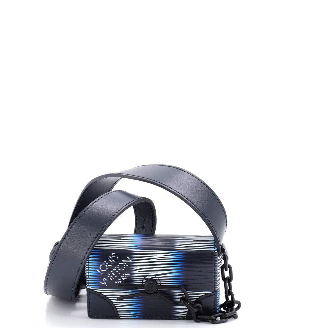 Louis Vuitton Micro Steamer Bag Damier Rush Epi XL Leather: The Steamer name comes out of luggage, and the Micro shrinks that trunk outline down to 5 in wide by 3 in high with 1.5 in of depth, worn across the body. A 17.5-22 in strap drop makes crossbody the i