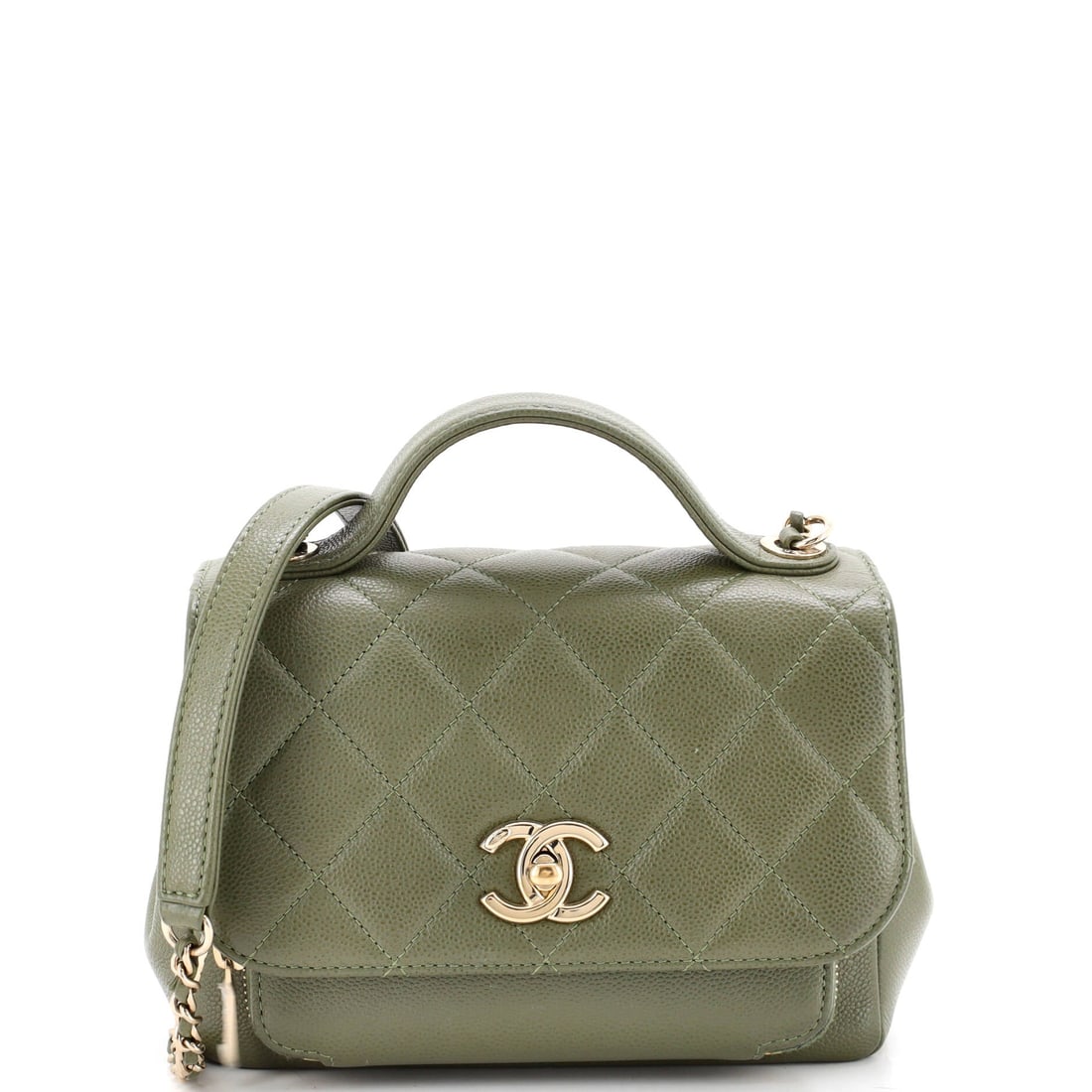 Chanel Business Affinity Flap Bag Quilted Caviar (1 of 6)