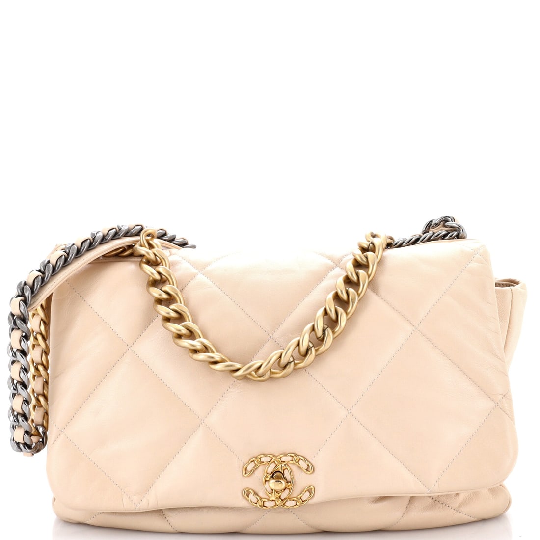 Chanel 19 Flap Bag Quilted Leather (1 of 6)